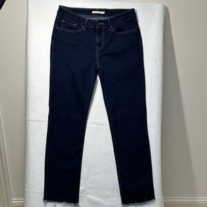 Levi’s 714 Straight Dark Blue Jeans size 31